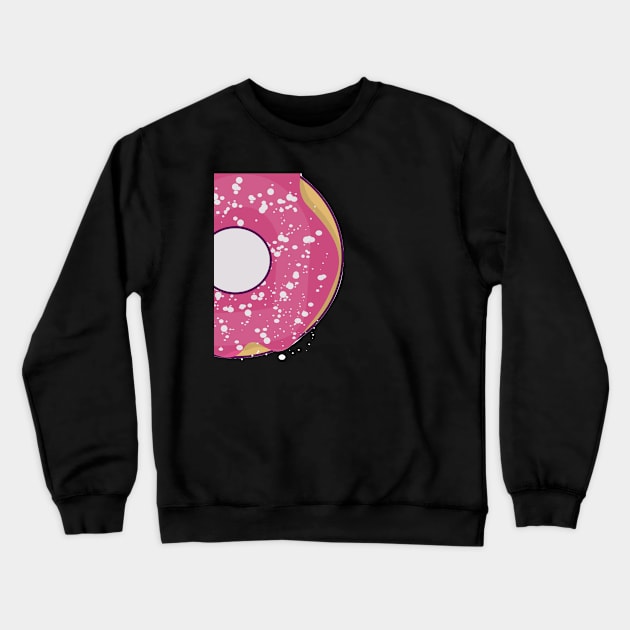 Doughnut Crewneck Sweatshirt by Heartfeltarts